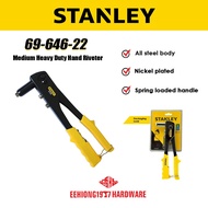 STANLEY 69-646-22 HAND RIVETER MEDIUM DUTY Blind Rivet Gun 69-646 Rivet blind gun