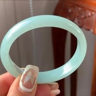 冰種 天然翡翠 緬甸 A玉 玉鐲 • 冰種芙蓉翡翠貴妃鐲