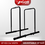 Vigor Fitness Adjustable Width Crossfit Dip Bar
