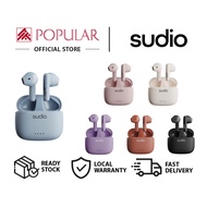 SUDIO A1 True Wireless Earbuds (Candy Pink/Midnight Black/Misty Blue/Purple Rain/Sienna Red/Snow White) /Gadgets &amp; IT