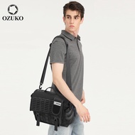 Ozuko Oxford Black / Khaki Cross-Bags Shockproof, Waterproof, Fashion Backpack For Men And Women, laptop, iPad, Camera