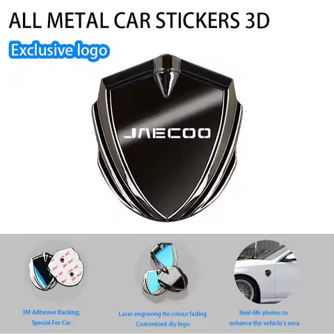 For Chery Jaecoo J7 Phev 5EV J6 7 J5 J8 Grill Logo Key Cover 2025 Accessories Car Body Metal Shield 