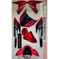 COVERSET YAMAHA EGO AVANTIZ BATMAN EDITION