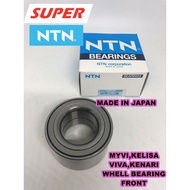 NTN MYVI 2005-2010 、KELISA、KENARI、VIVA WHEEL BEARING  FRONT MADE IN JAPAN AU0755-1LL/L588