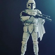 改裝 Bandai Model Kit 白 Boba Fett Prototype 星戰  賞金獵人