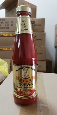 🔥KAMPONG KOH SOS CILI BAWANG/100% PAIN GARLIC CHILLI SAUCE(KOKI)(KAMPONG KOH)/辣上天堂(KOKI)(甘文阁) (310GM