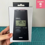 KORG KDM-3 BK Black Metronome เหมาะสำหรับการฝึกส่วนบุคคลPart Practiceมีเสียงดัง120การใช้งานชั่วโมงต่