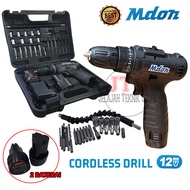 Nankai Japan Technology 12V 10mm Mesin Bor Cas Murah 2 Baterai Full Set Kordles Cordless RYU 12 VOLT