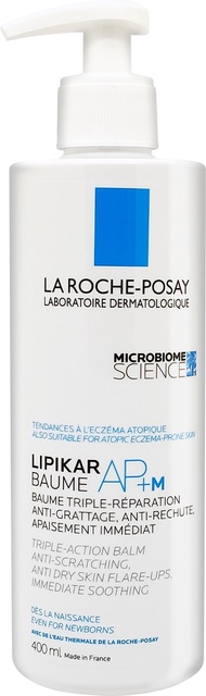 【La Roche-Posay 理膚寶水】(2入)理必佳異位修護滋養霜AP+M 400ml 極效滋潤霜(異位滋養)