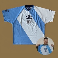 Manchester City Jersey Training Shirt 1995 Size XL Umbro Brother Liam Gallagher Oasis