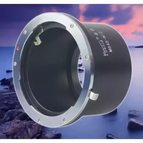 M645-N/Z Mount Lens Adapter ring for Mamiya 645 M645 lens to nikon Z z5 Z6 Z7 Z9 Z50 z6II z7II Z50II