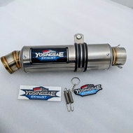 YOSINGSAE exhaust original silincer knalpot racing only for jupiter mx king mx 135 new old vixion ne