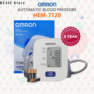 SG Official Dealer Omron Blood Pressure Monitor HEM 7120 Accurate BPM Monitors with 5 Years Local Wa