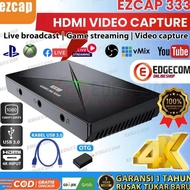 EZCAP 333 HDMI CAPTURE LIVE STREAMING RECORD TO USB 3.1 GAME RAW HD 4K