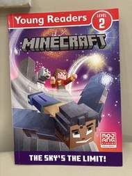 Minecraft Young Readers Level 2 兒童story book the sky’s the limit!