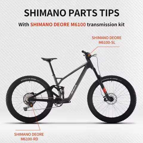 SAVA Denon 612 Carbon Fiber Mountain Bike 12-Speed 27.5-Inch Full-Shock 21-Speed Shimano M6100 Kit W