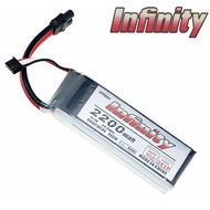 AHTECH Infinity 3S 11.1V 2200mAh 95C Graphene Lipo Battery with XT60 Plug AI2200/95-3SX