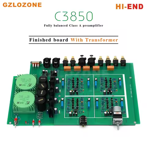 HI-END C3850 Fully balanced Class A preamplifier Reference Accuphase C-3850 Circuit DIY Kit/Finished