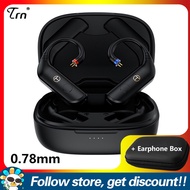 โมดูลหูฟัง Trorca BT30 PRO TWS เพิ่ม FAAEAL PU กล่องเก็บของสี่เหลี่ยมเทคโนโลยีการยกเลิก8.0 CVC สายอั