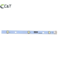 C&T 2Pcs Freezer Light Bar LED Strip for RONGSHENG/ HISENSE Refrigerator LED Light well