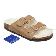 Quality High Boston Clogs Slippers Designer Sandals Slides Men Women Buckle Fur Cowhide