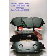 Toyota (04465-33480) Front Brake Pad Camry Asv70