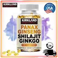 Panax Ginseng Shilajit Ginkgo Capsule Enhanced focus helps support overall health