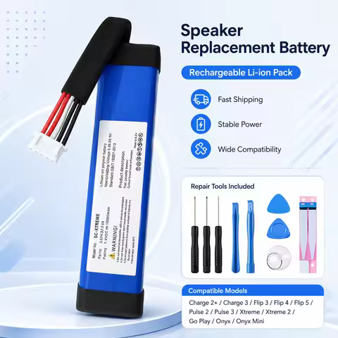 High Capacity Lithium Battery for JBL All Series And Harman Kardon Portable Bluetooth Speaker