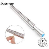 BSUNSTORE Finger Ring Sizer Metal Gauge Professional Ring Sizer Tool