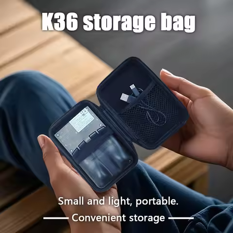 R36S Game Console Storage Bag Protective Case for K36 R36 Travel Bag Mini Battery Portable Box Prote