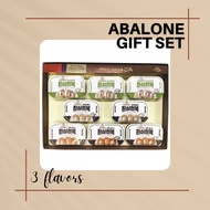 Deluxe Abalone Gift Set with Canned Braised, Baby Abalone in Oyster, Cream Sauce, 8-Can Gourmet Seaf