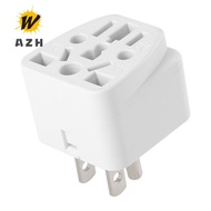 US Travel Plug Adapter EU/UK/AU/In/CN/JP/Asia/Italy/Brazil to USA (Type B), 3 Prong USA Plug, Charge