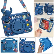 3D Stitch Case Strap For Samsung Galaxy Tab A 8.0 2019 A7 A8 A9 A9+ Plus S6 Lite 2023 2024 T295 T225