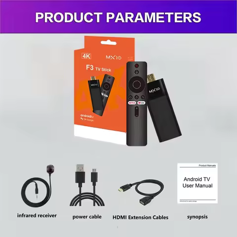 MX10-F3 Stick New Android13.0 2GB 16GB Allwinner H313 Good price Mini Wifi BT 1080P 4K TV 2G+16G TV 