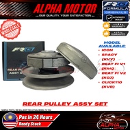 FRG FORMULA CVT REAR PULLEY CLUTCH SET ICON SPACY BEAT FI V1 V2 CLICK110 SPRING SHOE LINING