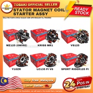 MZ125/ KRISS MR1/ VS125/ Y16ZR/ LC135 V8 FI/ SPORT RIDER125 FI TOKAHI STARTER FUEL COIL MAGNET COIL 