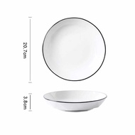 Diamond Ceramic Plate Set/Dinner Plate Set/Pinggan Mangkuk Set/Pinggan Mangkuk/Plate Set/Set Pinggan
