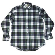 L.L.Bean 格紋襯衫 藍白 法蘭絨 shirt flannel 古著 美國製 美製 Pendleton