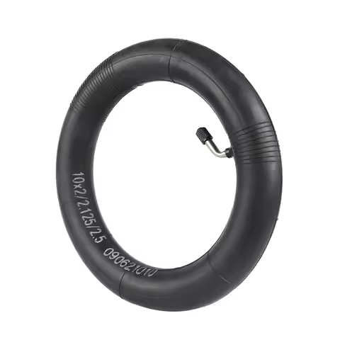 10X2 Reinforced Inner Tube with Curved Mouth 10 Inch Tire Fit For 10*1.90 10*2.0 10×2.5 Electric Sco