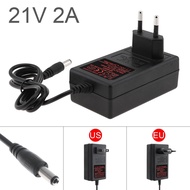 21V 2A Lithium Battery Charger Electric Screwdriver 18V 5Series 18650 Lithium Battery Wall Charger Power Adapter Charger