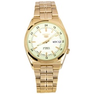 Seiko 5 Automatic Made in Japan SNK578J1 SNK578J SNK578 Gold Tone Stainless Watch