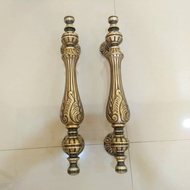 handle tarikan pintu kuningan antiq terbaru motif vas botol juwana