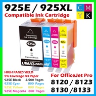 Compatible Ink Cartridge HP 925E HP 925XL HP 925 HP925 use For HP OfficeJet Pro  8120 8123 8130 8133