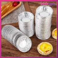 Silver Aluminum Egg Tart Baking Base/Aluminum Egg Tart Baking Mold