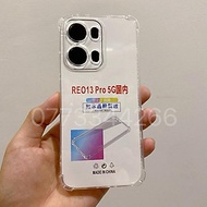 Ốp lưng cho OP Reno 13 Pro 5G - Nhựa dẻo - Trong suốt - Chống sốc - Bảo vệ điện thoại