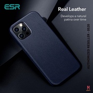 ESR iPhone 12/Mini/Pro/Max Metro Premium Slim Leather Protective Phone Case Cover Casing