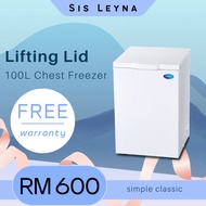 SNOW LIFTING LID CHEST FREEZER (5 years Warranty on Compressor)