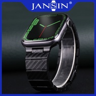 Carbon Fiber สายนาฬิกา Apple watch Strap สาย Ultra 2 49mm 45mm 44mm 41mm 38mm 40mm 42mm Waterproof L