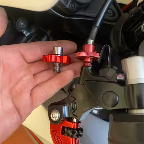 CNC Clutch Cable Wire Adjuster Screw M8/M10 For SX EXC Husqvarna Suzuki RM RMZ Yamaha WR Kawasaki YZ