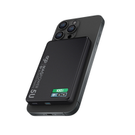 EGO MAGPOWER 5U@ (3C Certified) 10000mAh MagSafe Powerbank With Qi2 enhanced version 15W And OLED di